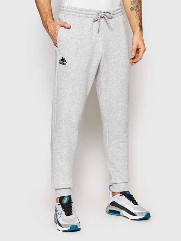 Kappa Kappa Долнище анцуг 708277 Сив Slim Fit