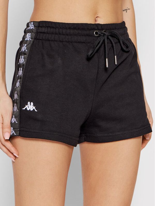 Kappa Kappa Спортни шорти Kila 311015 Черен Regular Fit