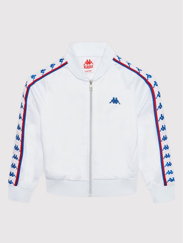 Kappa Kappa Суитшърт 311006J Бял Regular Fit