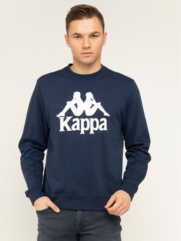 Kappa Kappa Суитшърт 703797 Тъмносин Regular Fit