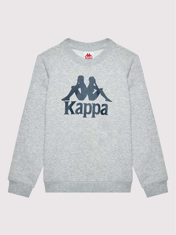 Kappa Kappa Суитшърт 703797J Сив Regular Fit