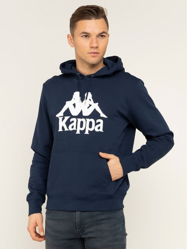 Kappa Kappa Суитшърт 705322 Тъмносин Regular Fit
