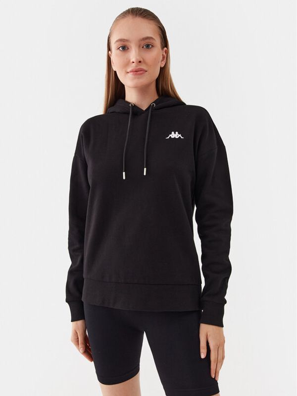 Kappa Kappa Суитшърт 710067 Черен Regular Fit