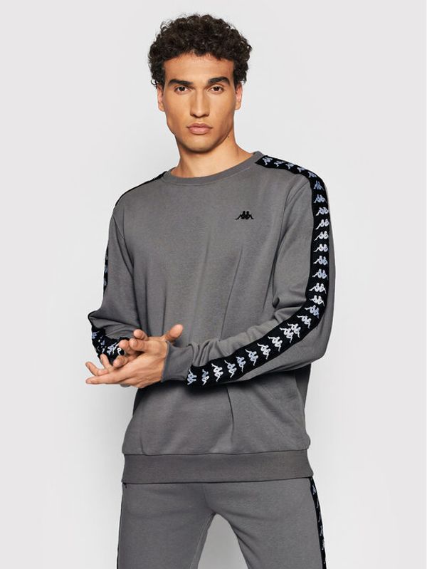 Kappa Kappa Суитшърт Jerg 310007 Сив Regular Fit