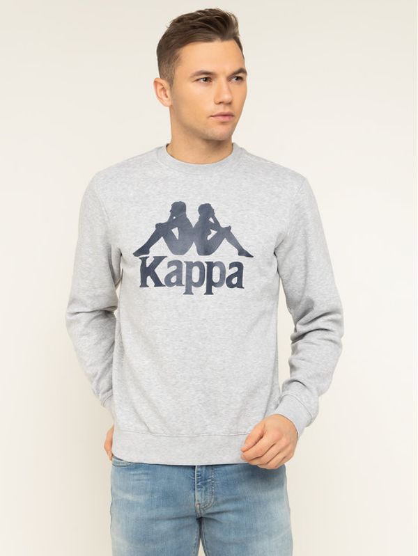 Kappa Kappa Суитшърт Sertum 703797 Сив Regular Fit