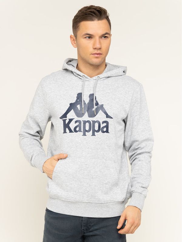 Kappa Kappa Суитшърт Taino 705322 Сив Regular Fit