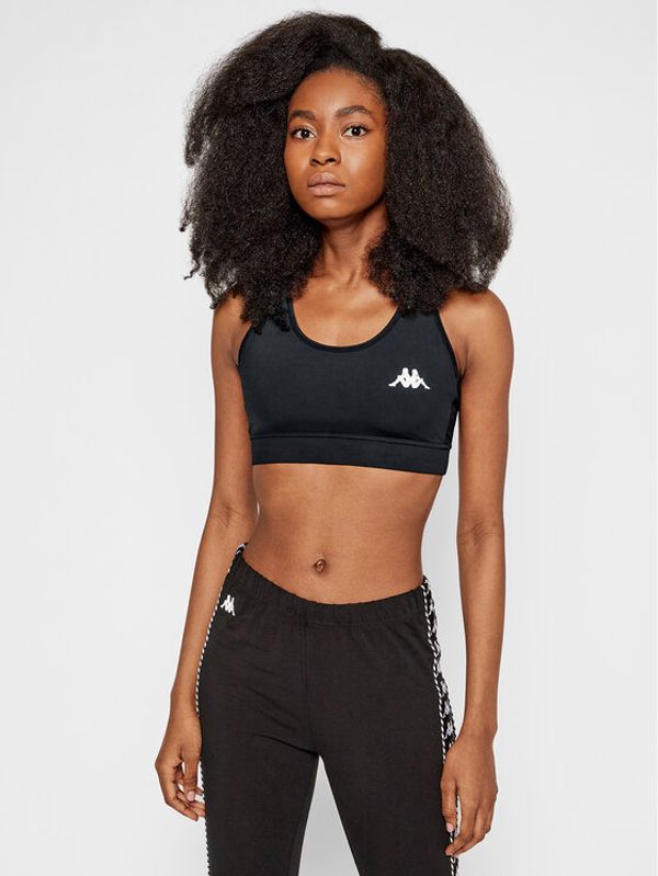 Kappa Kappa Сутиен-топ 305040 Черен