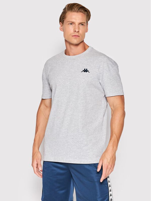 Kappa Kappa Тишърт 707389 Сив Regular Fit