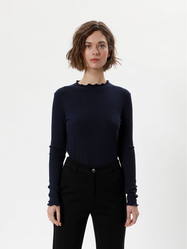 Karen by Simonsen Karen by Simonsen Блуза Candace 10103316 Черен Slim Fit