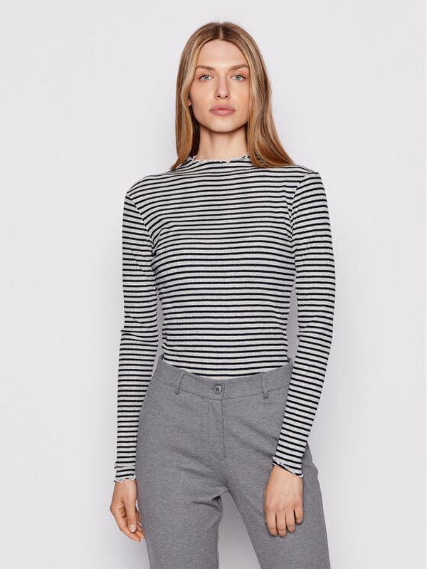 Karen by Simonsen Karen by Simonsen Блуза Candace 10103632 Сив Slim Fit