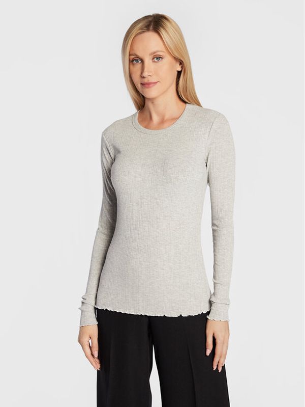 Karen by Simonsen Karen by Simonsen Блуза Candace 10103857 Сив Regular Fit