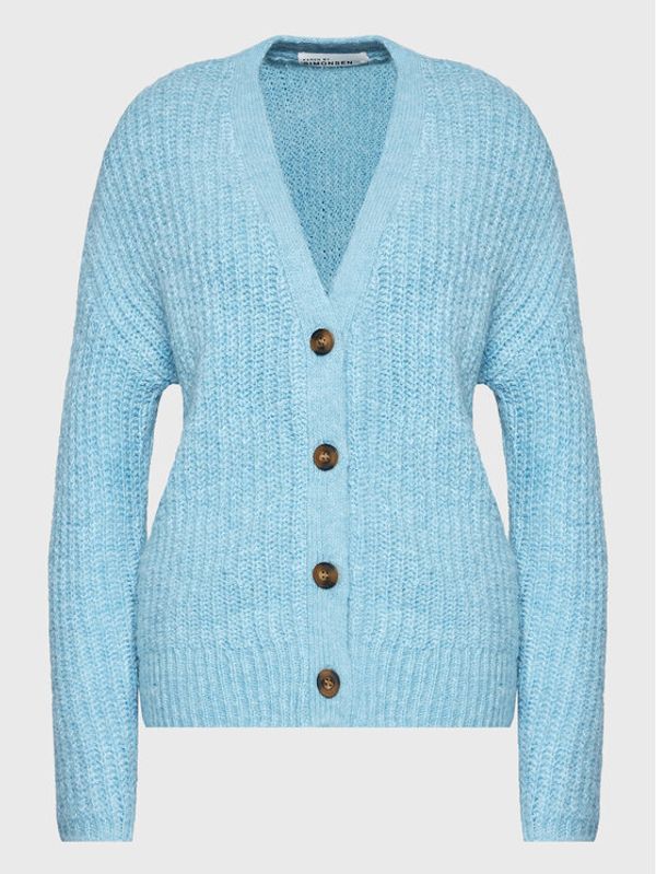 Karen by Simonsen Karen by Simonsen Кардиган Elanni 10104007 Син Relaxed Fit