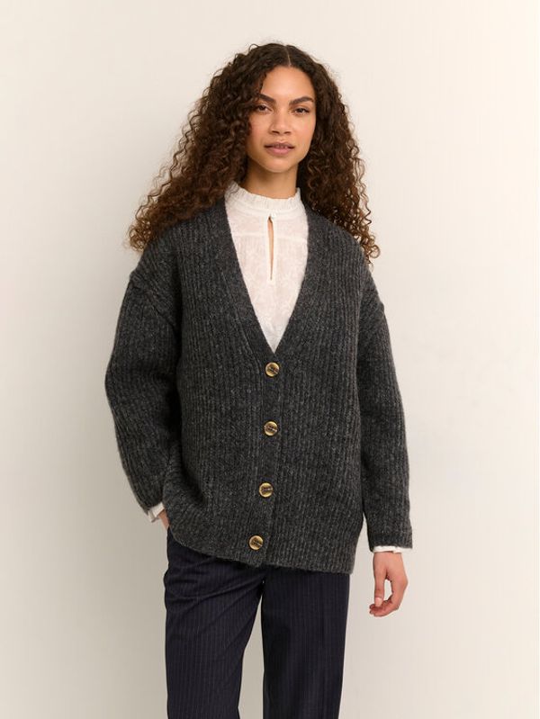 Karen by Simonsen Karen by Simonsen Кардиган Gabrielle 10104160 Сив Relaxed Fit