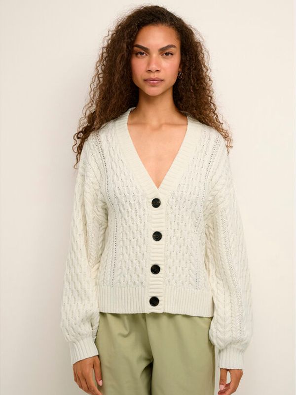 Karen by Simonsen Karen by Simonsen Кардиган Hazzie 10104301 Бял Shaped Fit