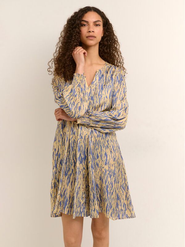 Karen by Simonsen Karen by Simonsen Лятна рокля Gazelle 10104190 Син Feminine Fit