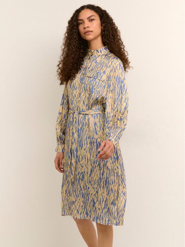 Karen by Simonsen Karen by Simonsen Лятна рокля Gazelle 10104191 Син Relaxed Fit