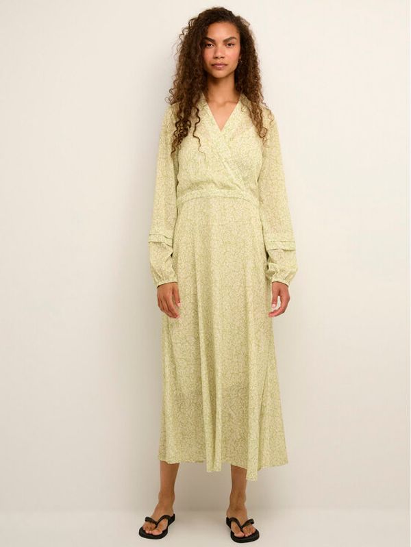 Karen by Simonsen Karen by Simonsen Лятна рокля Hiki 10104305 Зелен Feminine Fit