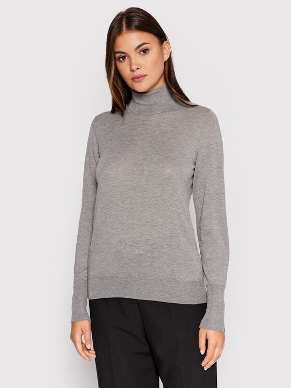 Karen by Simonsen Karen by Simonsen Поло Nala 10103295 Сив Slim Fit