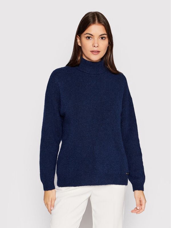 Karen by Simonsen Karen by Simonsen Поло Nora 10103291 Тъмносин Casual Fit