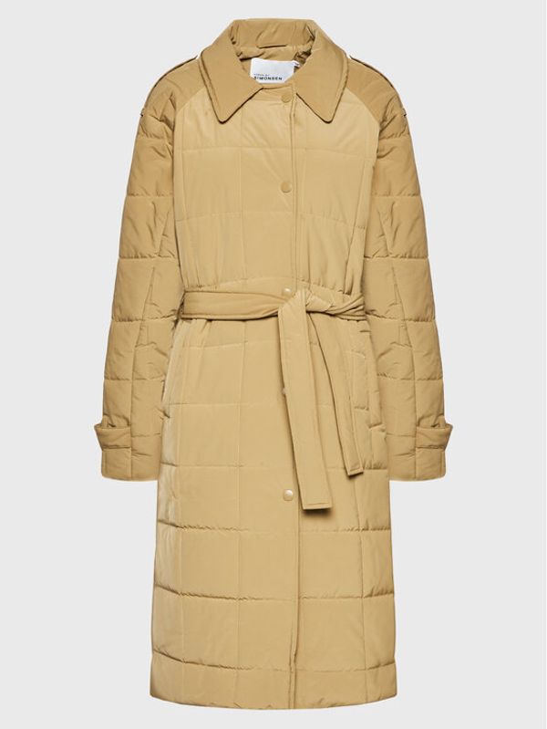 Karen by Simonsen Karen by Simonsen Пухено яке Dora 10103901 Бежов Regular Fit