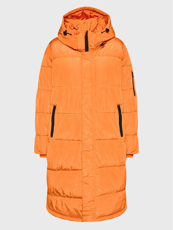 Karen by Simonsen Karen by Simonsen Пухено яке Haze 10104144 Оранжев Regular Fit