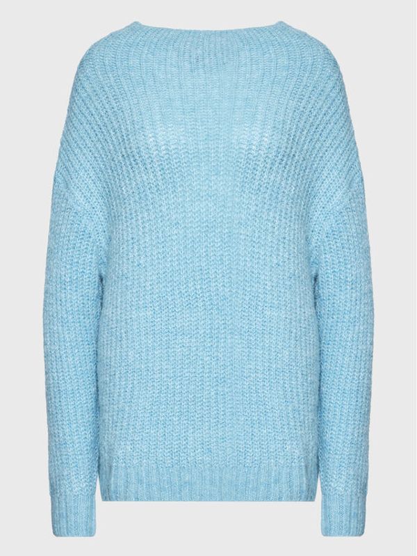 Karen by Simonsen Karen by Simonsen Пуловер Elanni 10103997 Син Relaxed Fit