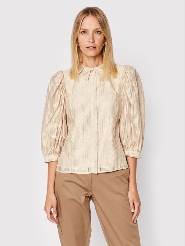 Karen by Simonsen Karen by Simonsen Риза Drosty 10104072 Бежов Regular Fit