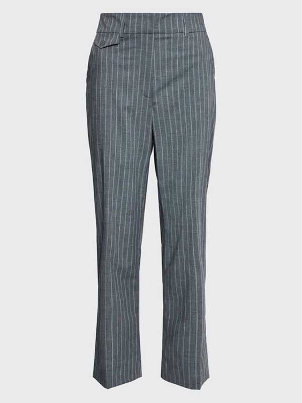 Karen by Simonsen Karen by Simonsen Текстилни панталони Elena 10104010 Сив Classic Fit