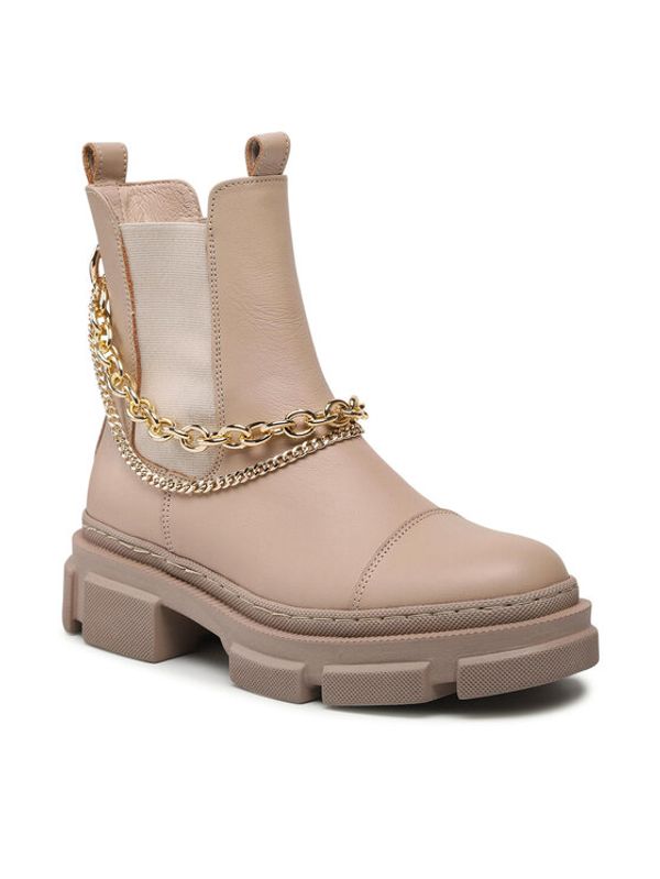 Karino Karino Боти тип челси 4464/001-P Бежов