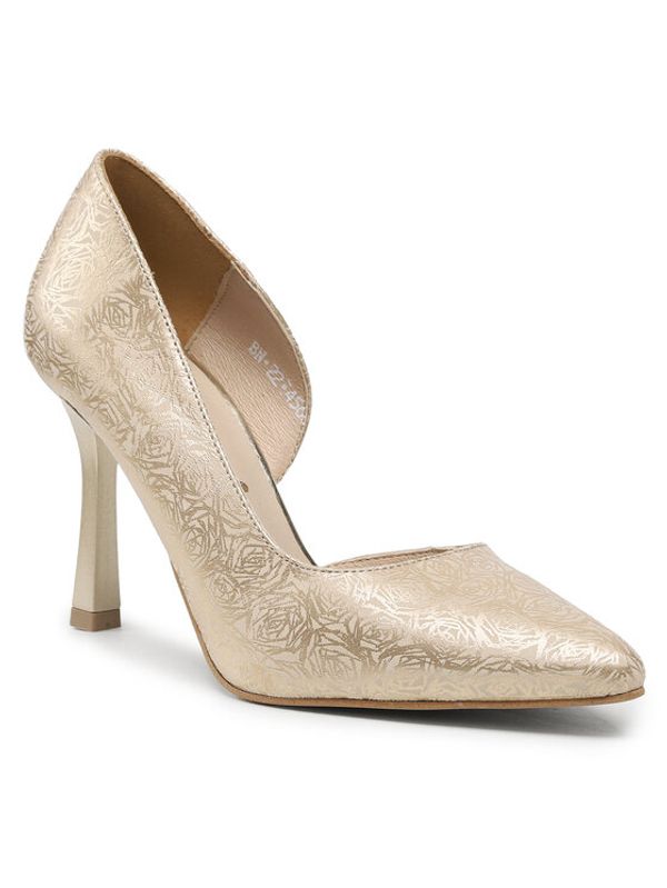 Karino Karino Обувки на ток 4560/74-P Златист