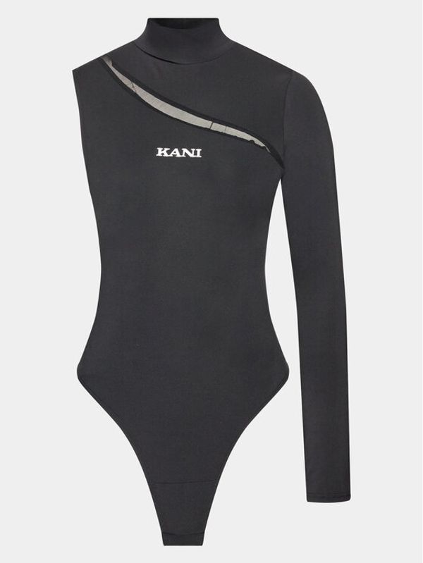 Karl Kani Karl Kani Боди Retro Shiny 6162360 Черен Slim Fit