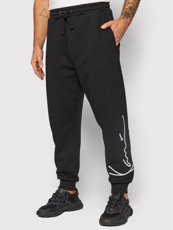 Karl Kani Karl Kani Долнище анцуг Signature Retro 6004737 Черен Relaxed Fit