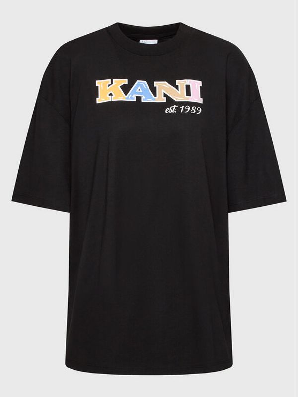Karl Kani Karl Kani Ежедневна рокля Retro 6130867 Черен Relaxed Fit