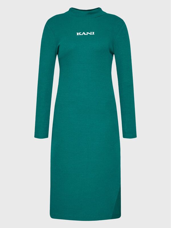 Karl Kani Karl Kani Ежедневна рокля Retro 6160669 Зелен Regular Fit
