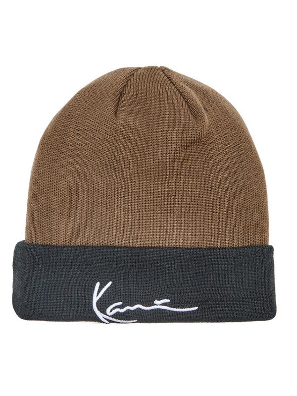 Karl Kani Karl Kani Шапка Signature Spild Beanie 7050054 Кафяв