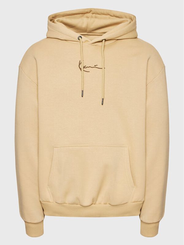 Karl Kani Karl Kani Суитшърт Small Signature 6021424 Бежов Relaxed Fit