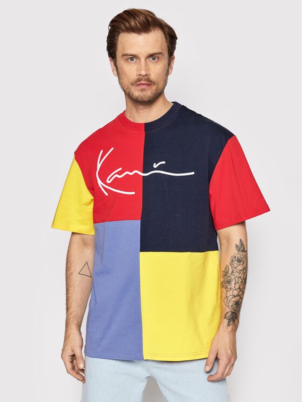 Karl Kani Karl Kani Тишърт Signature Block 6030074 Цветен Regular Fit