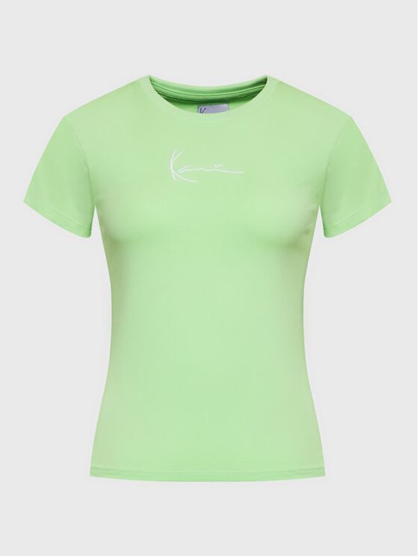 Karl Kani Karl Kani Тишърт Small Signature 6130616 Зелен Regular Fit