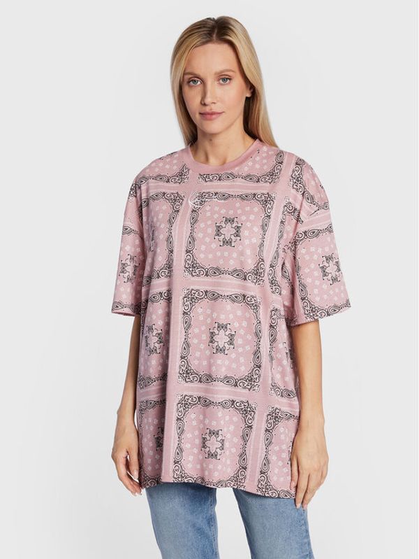 Karl Kani Karl Kani Тишърт Small Signature Paisley 6130699 Розов Relaxed Fit