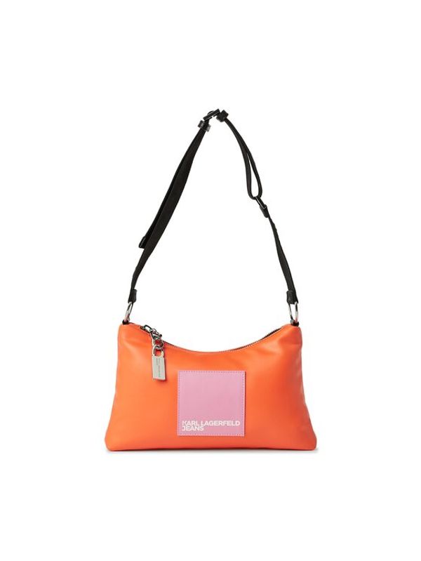 Karl Lagerfeld Jeans Karl Lagerfeld Jeans Дамска чанта 231J3012 Оранжев