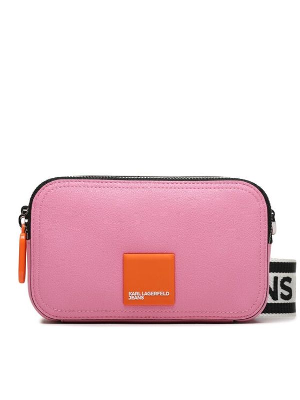 Karl Lagerfeld Jeans Karl Lagerfeld Jeans Дамска чанта 231J3021 Розов