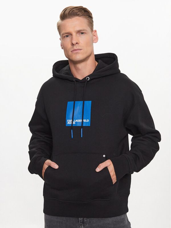 Karl Lagerfeld Jeans Karl Lagerfeld Jeans Суитшърт 231D1850 Черен Regular Fit