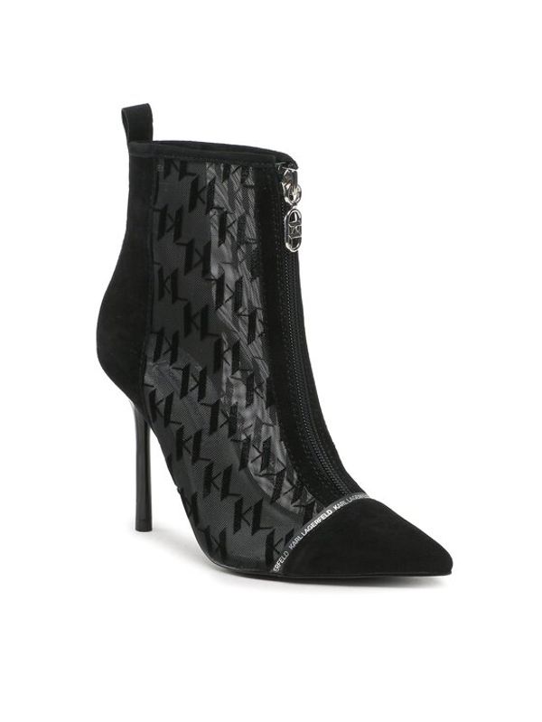 KARL LAGERFELD KARL LAGERFELD Боти KL30951F Черен