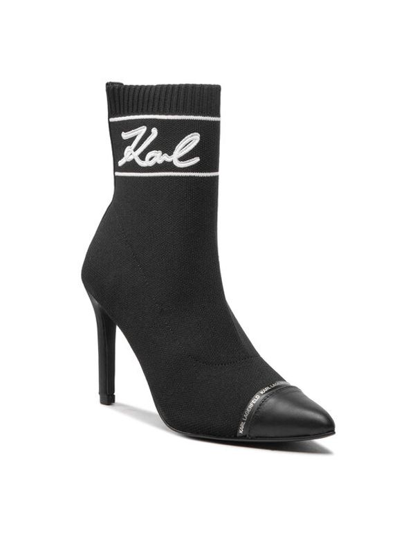 KARL LAGERFELD KARL LAGERFELD Боти KL31362 Черен