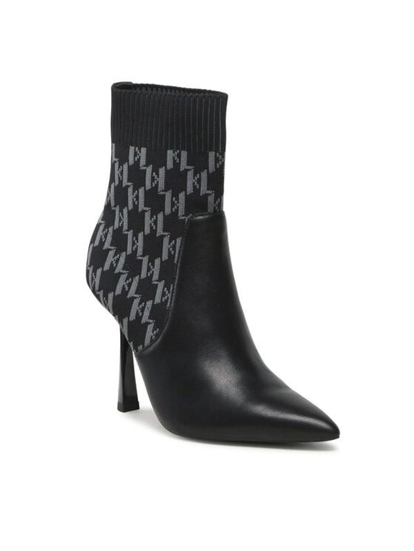 KARL LAGERFELD KARL LAGERFELD Боти KL31363M Черен