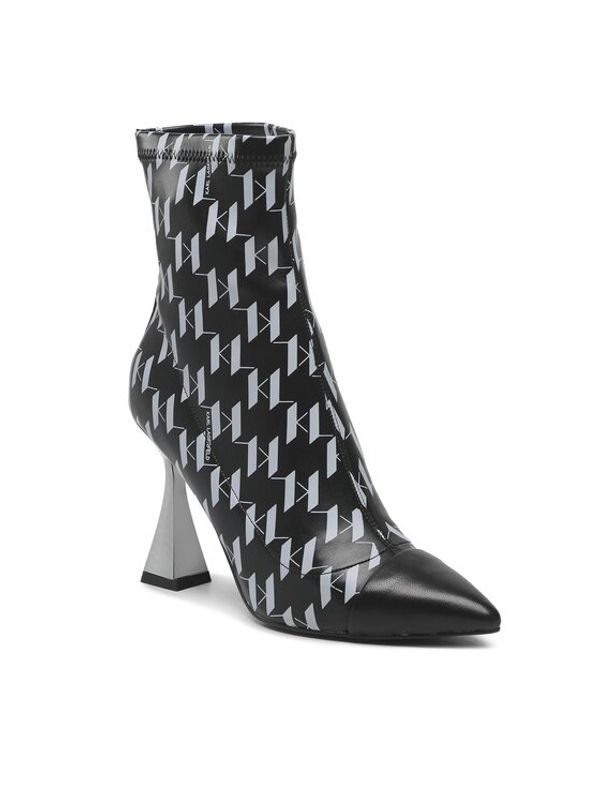 KARL LAGERFELD KARL LAGERFELD Боти KL32058 Черен