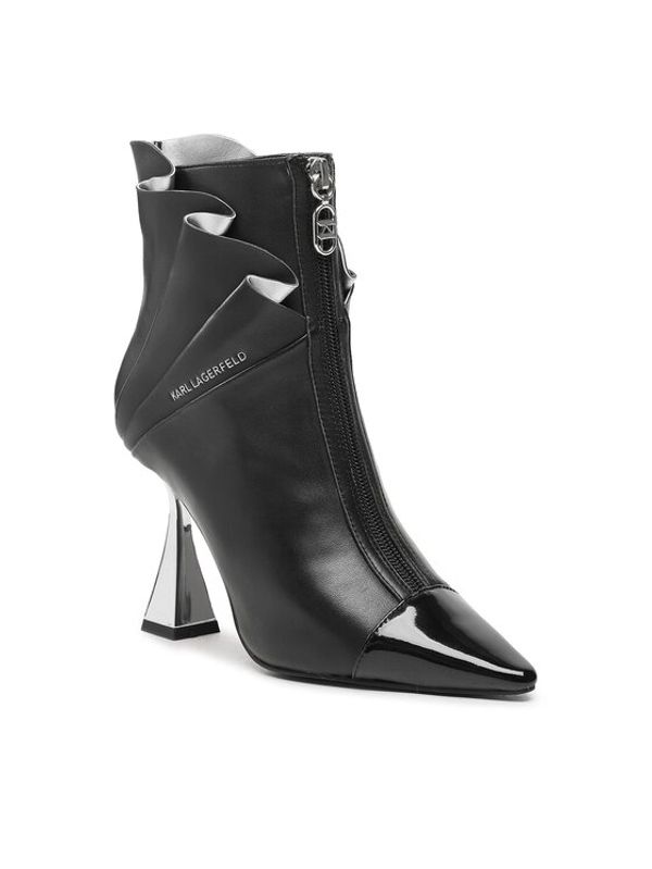 KARL LAGERFELD KARL LAGERFELD Боти KL32063 Черен