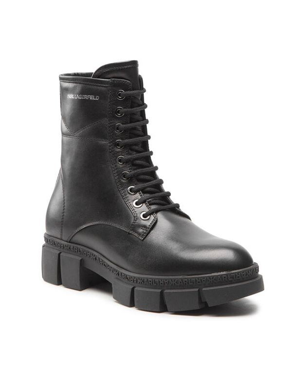 KARL LAGERFELD KARL LAGERFELD Боти KL43250 Черен
