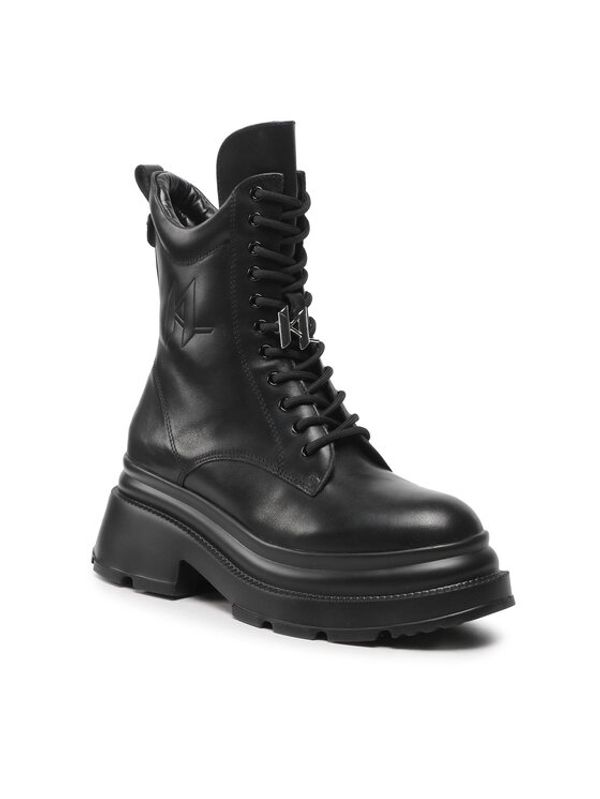 KARL LAGERFELD KARL LAGERFELD Боти KL45071 Черен