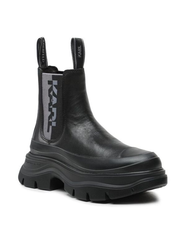 KARL LAGERFELD KARL LAGERFELD Боти тип челси KL42944F Черен